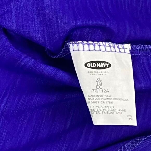 Old Navy Active Loose Purple Long Sleeve Top size XL - Picture 5 of 5